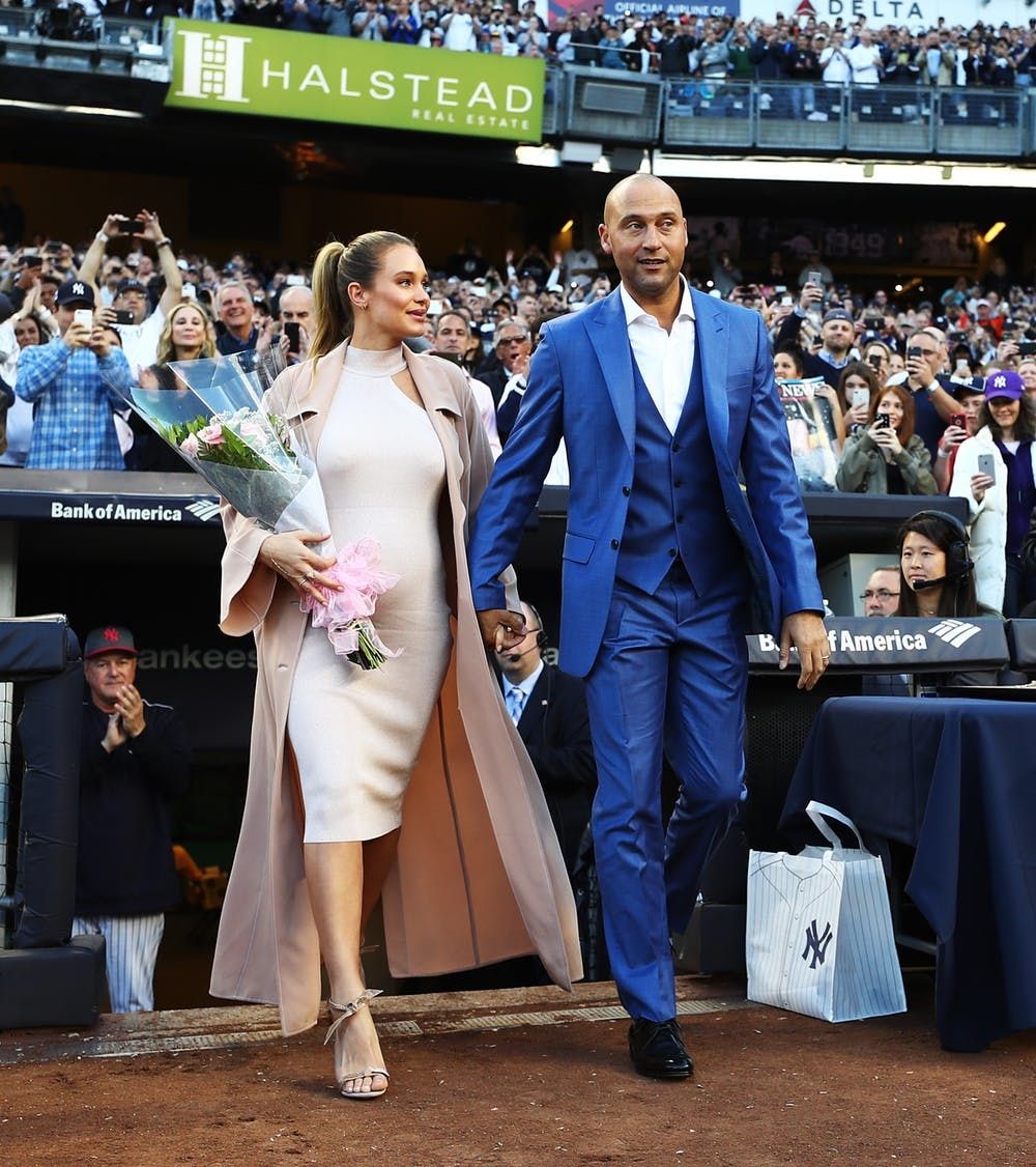 Jeter wife's 'baby bump' pictures have fans guessing if No. 2 is set for  baby two – New York Daily News