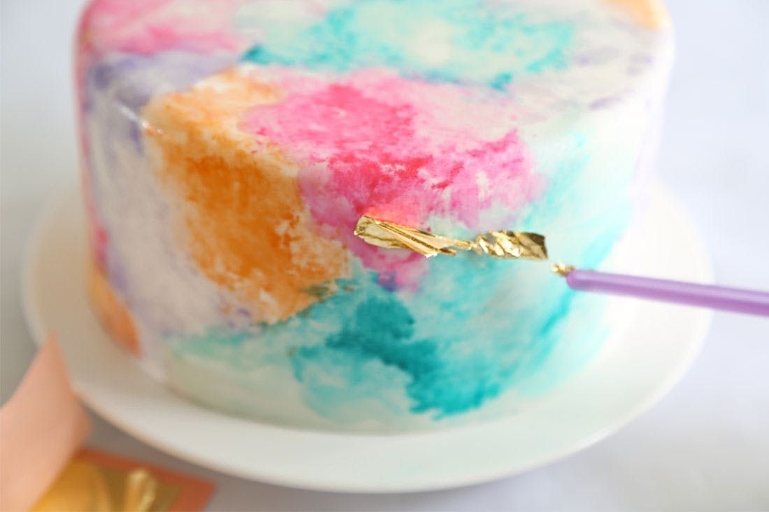 10 Watercolor Cakes | The Cake Blog