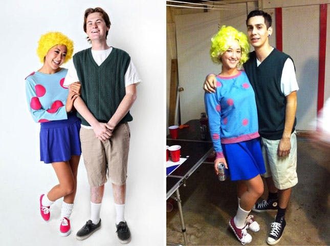 Couple Character Costumes From Movies and TV Shows