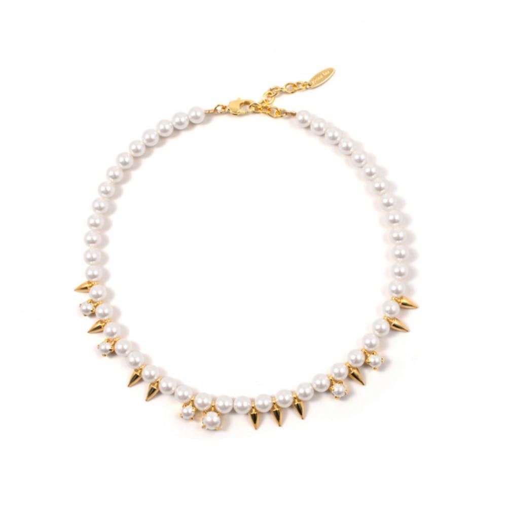 OOMPH Jewellery Gold & White Crystal Party Choker Fashion Necklace For  Women & Girls: Buy OOMPH Jewellery Gold & White Crystal Party Choker  Fashion Necklace For Women & Girls Online at Best