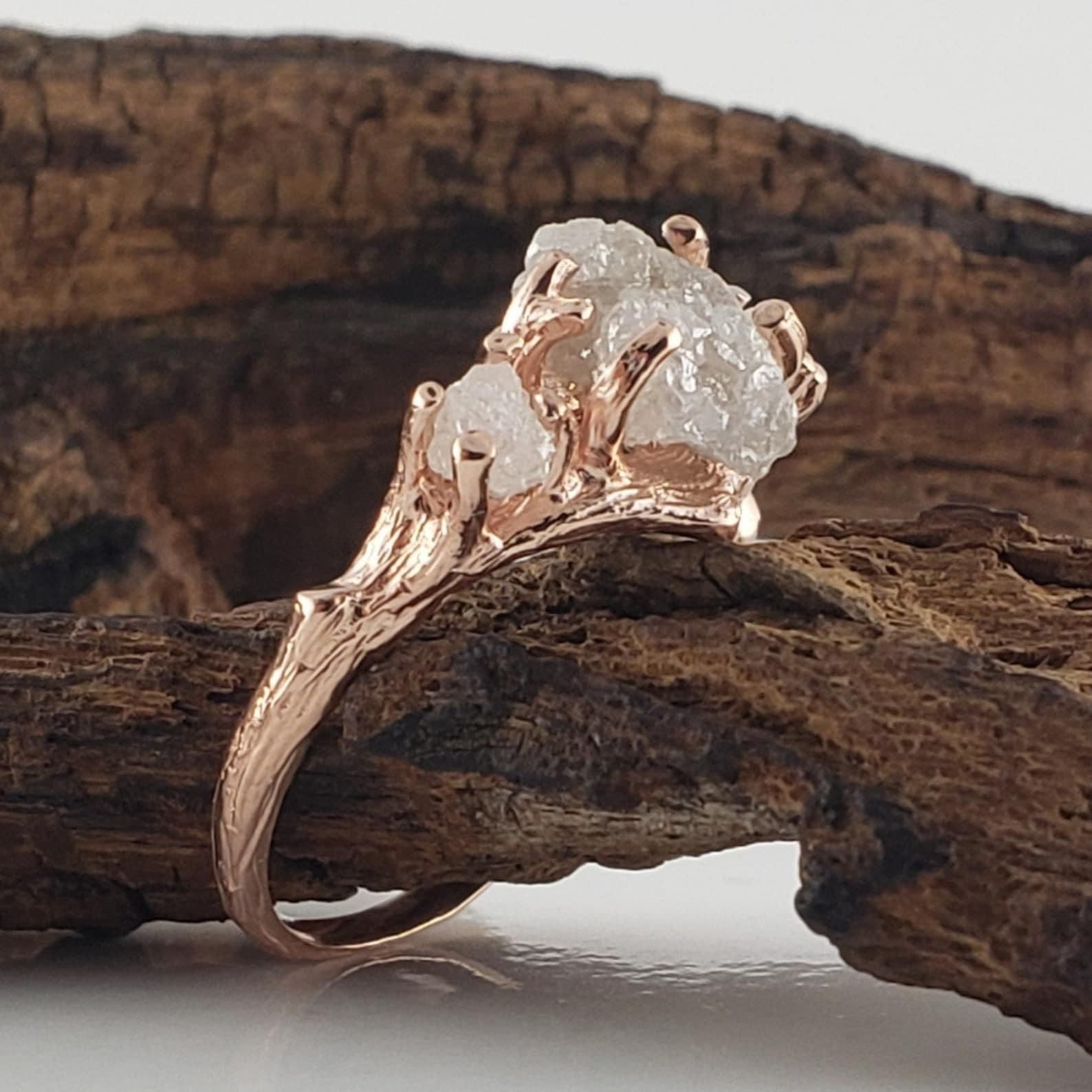 Rough, Raw, and Rustic Diamonds - Ken & Dana Design