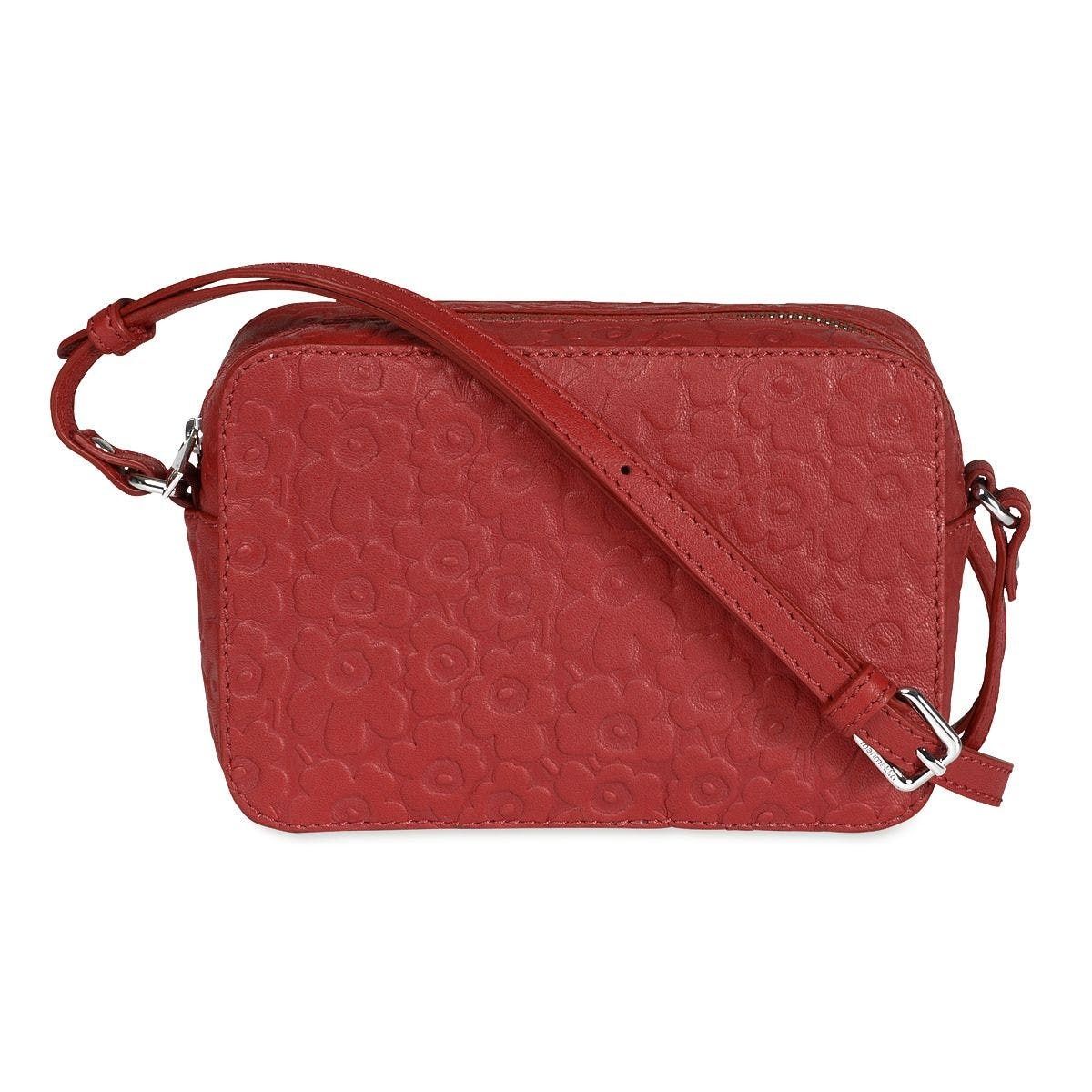 Red Leather Sherton Crossbody bag