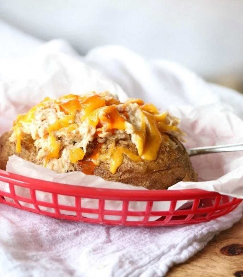 Air Fryer Baked Potatoes - Culinary Hill