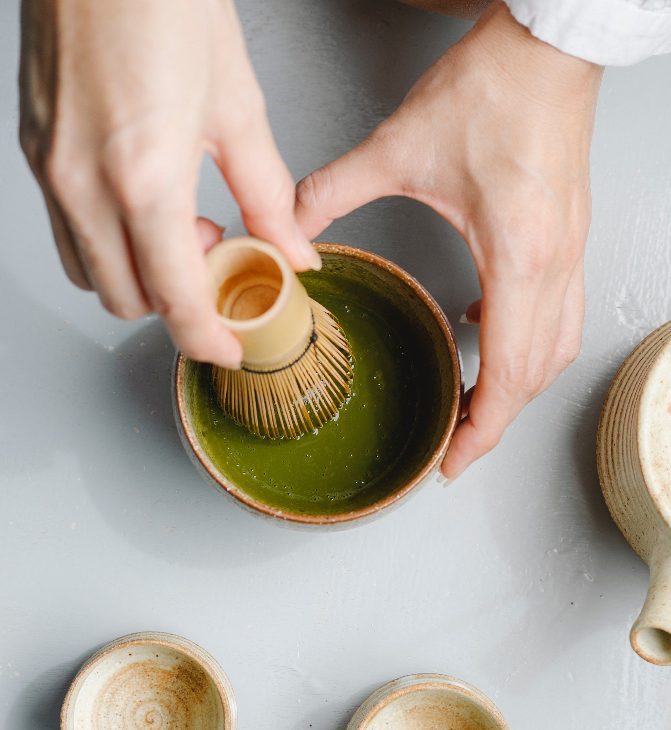 Hot Hot Matcha Latte {Step-by-Step Photos} - FeelGoodFoodie