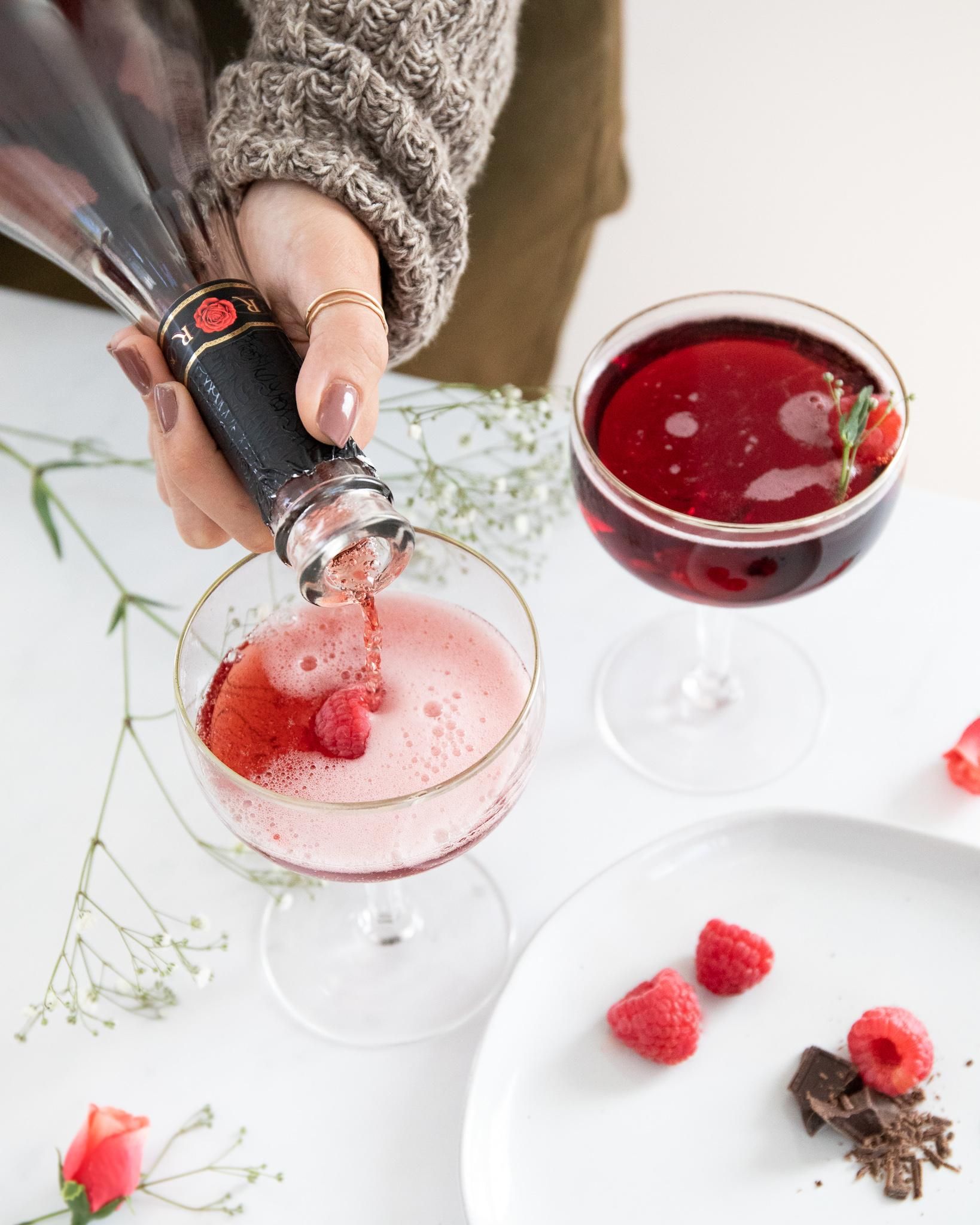 Valentine's Day Strawberry Martini - The Boozy Ginger