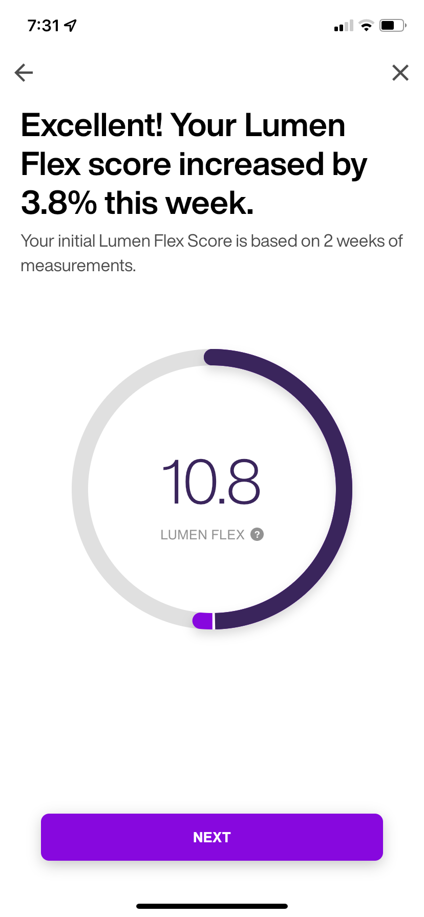 Lumen Metabolism Metabolic Nutrition Measurement Tracker Hand Held