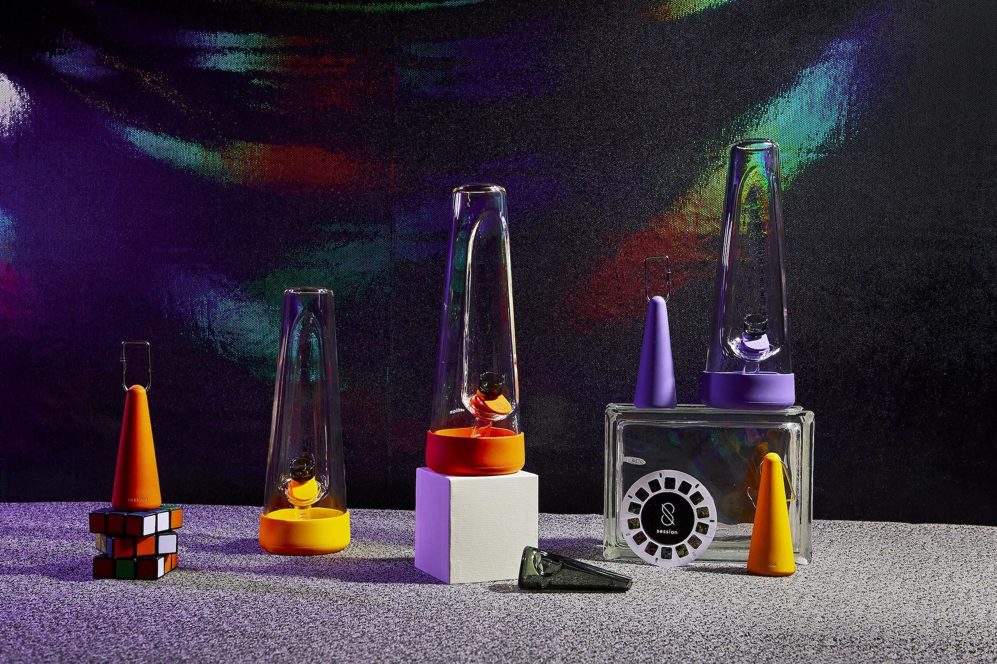 The Peak Glass Stand by Puffco - Grizzly Accessories