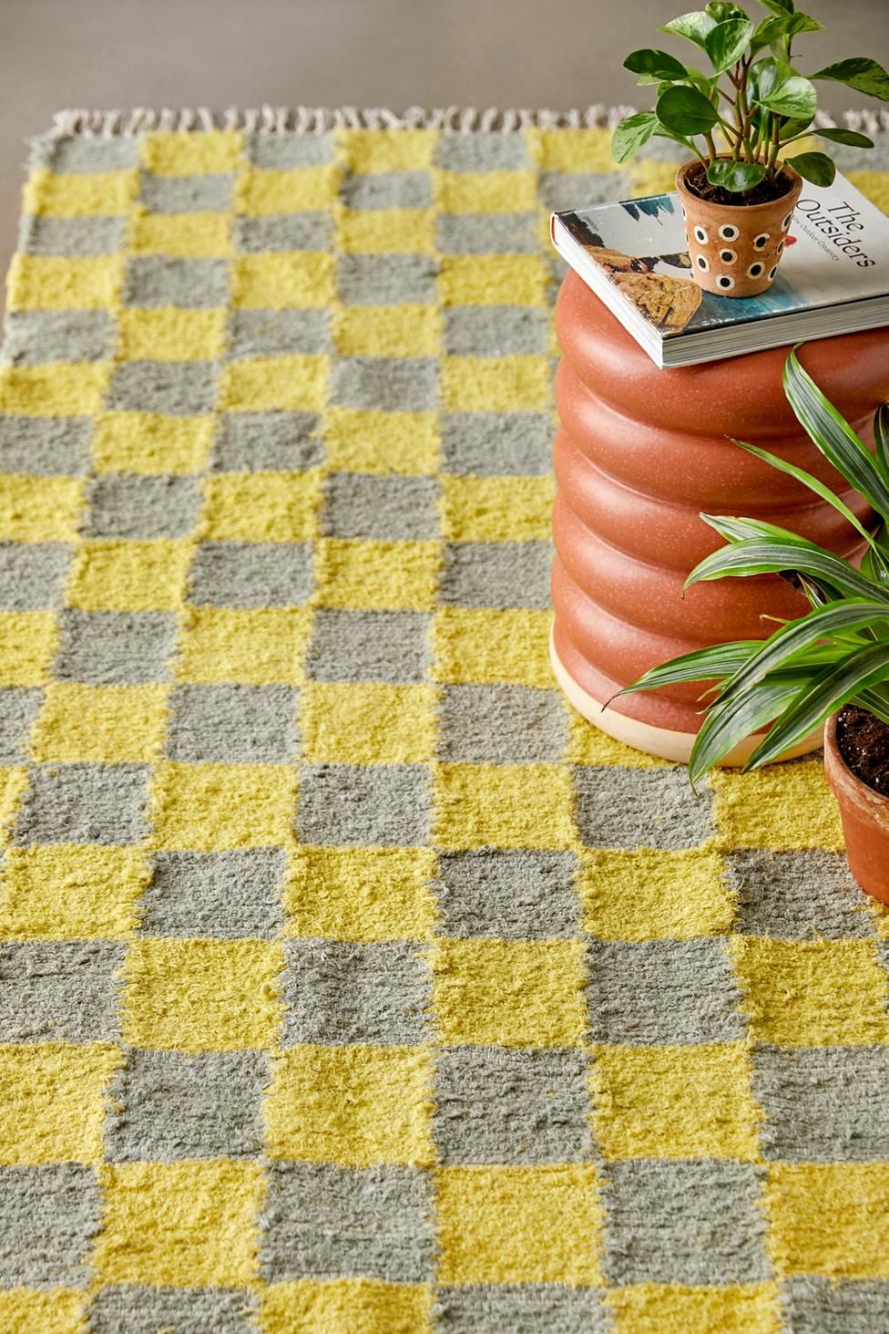Checkered Home Decor For Spring - Brit + Co
