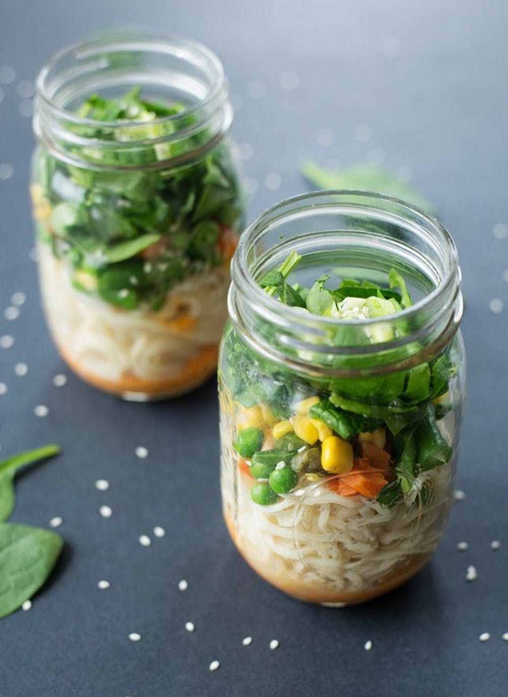 Mason Jar Instant Noodles - The Girl on Bloor