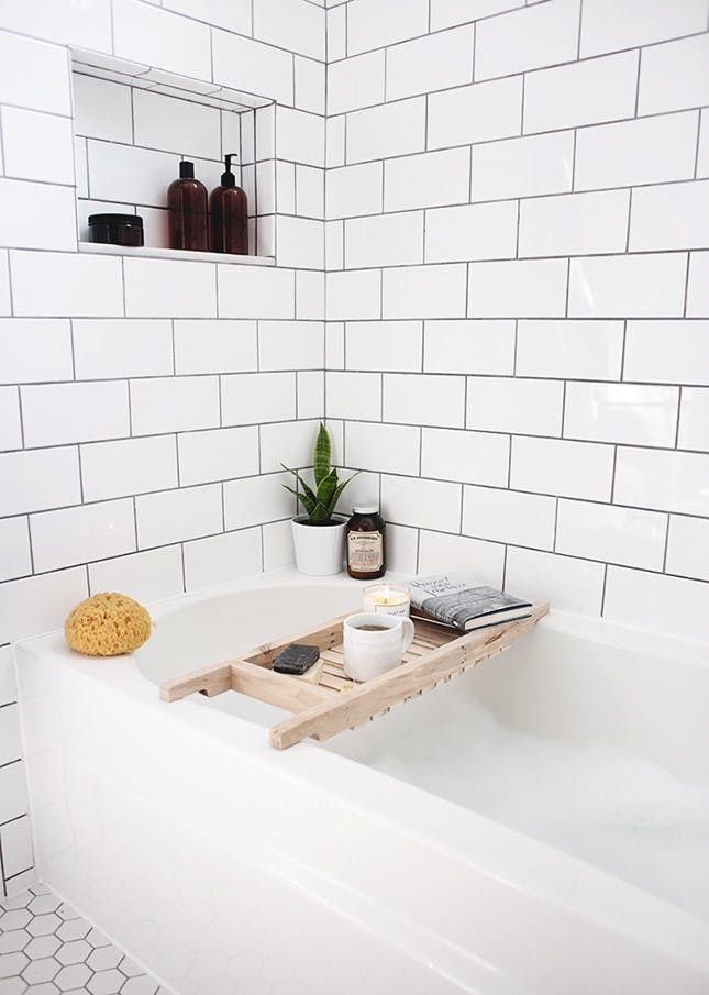 Simple Bathroom Makeover - Renter Friendly - The Merrythought