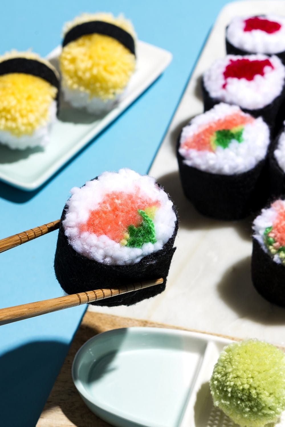 DIY Kit - Sushi Pom Pom