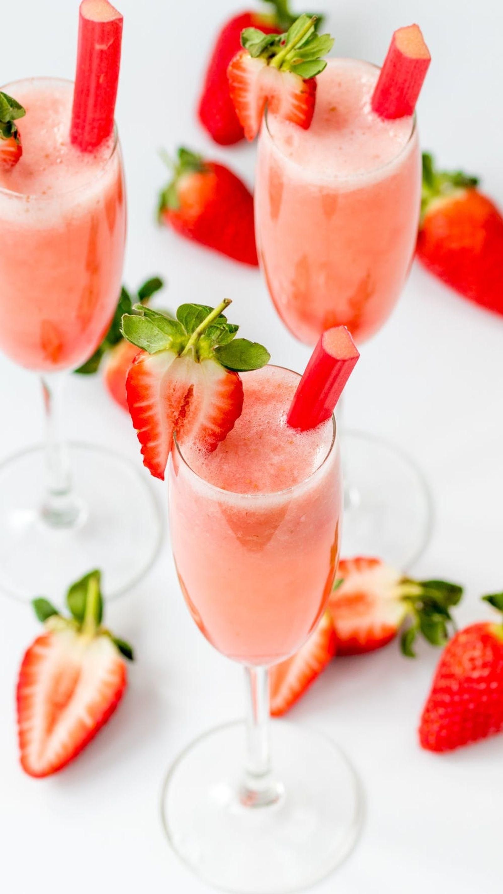Valentine's Day Strawberry Martini - The Boozy Ginger