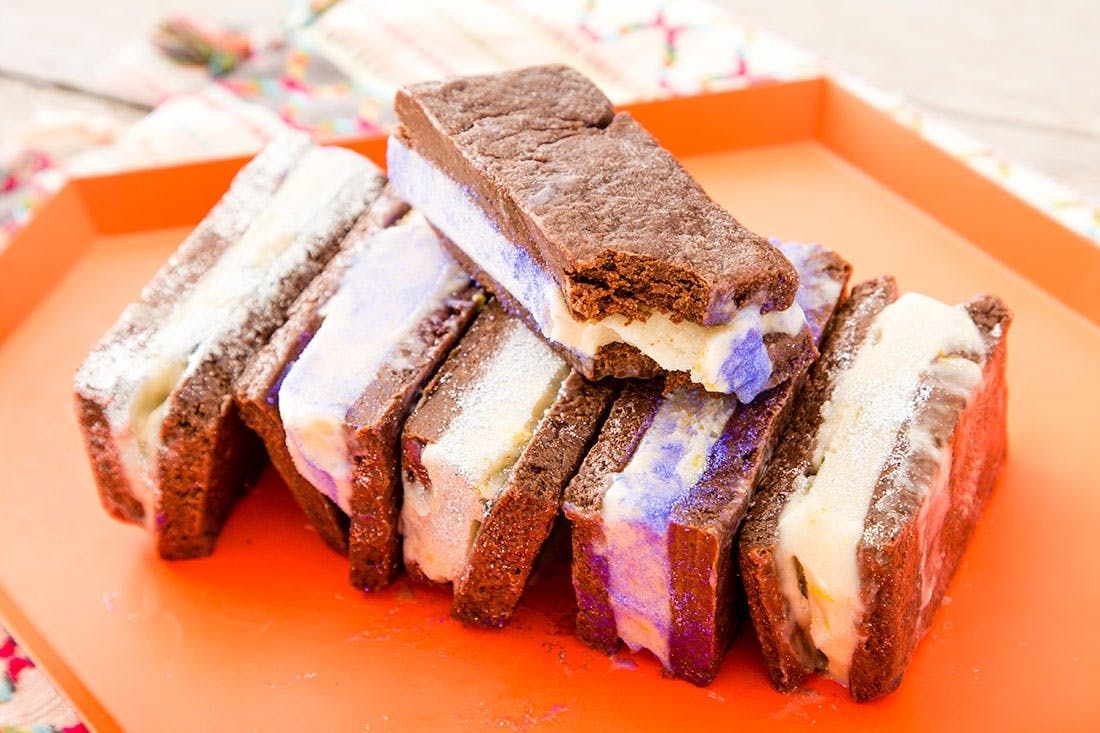 Boozy Ice Cream Sandwiches