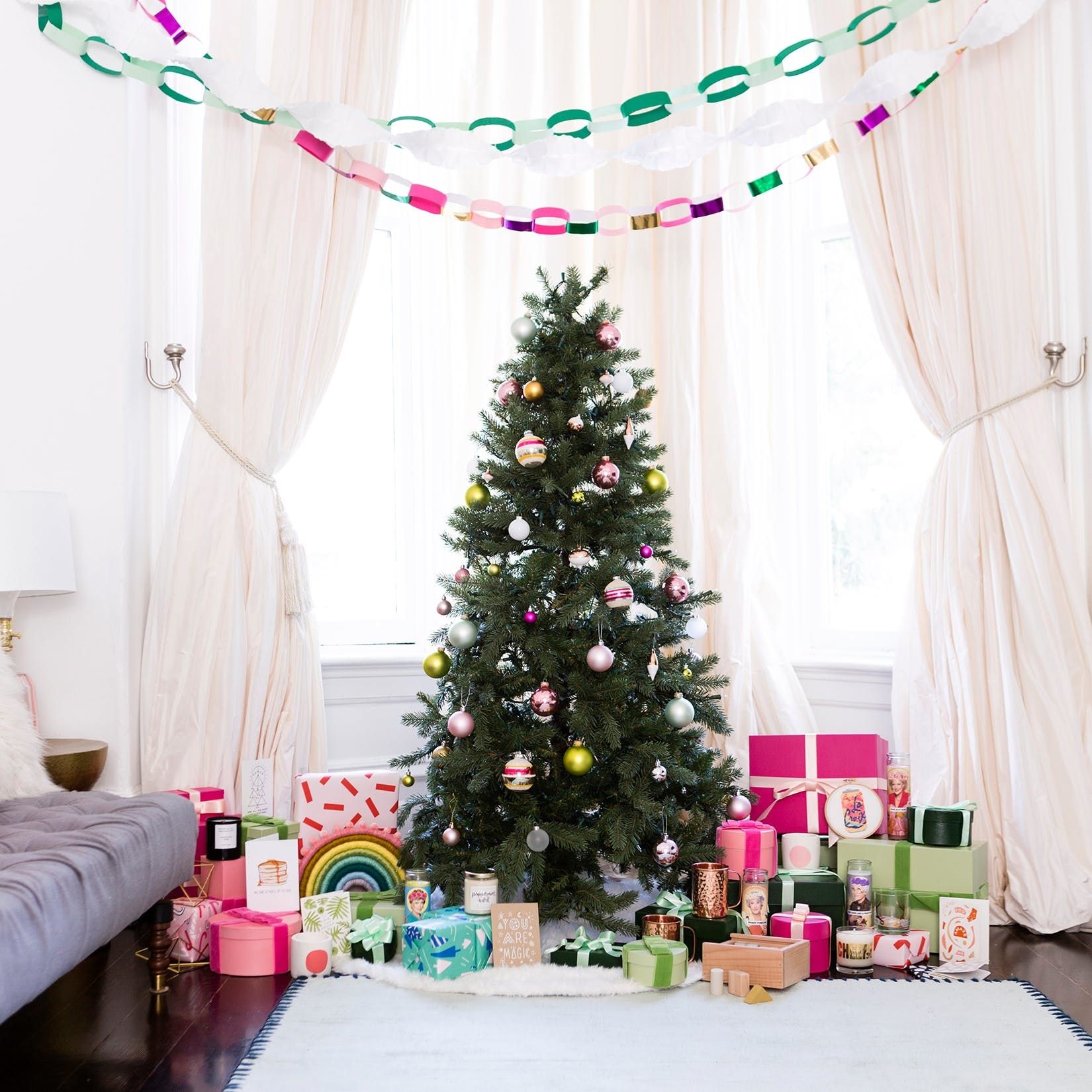DIY Kit, Painting kit, ChristmasTree Ornament decor,Craft Kit, wooden –  jillmakes