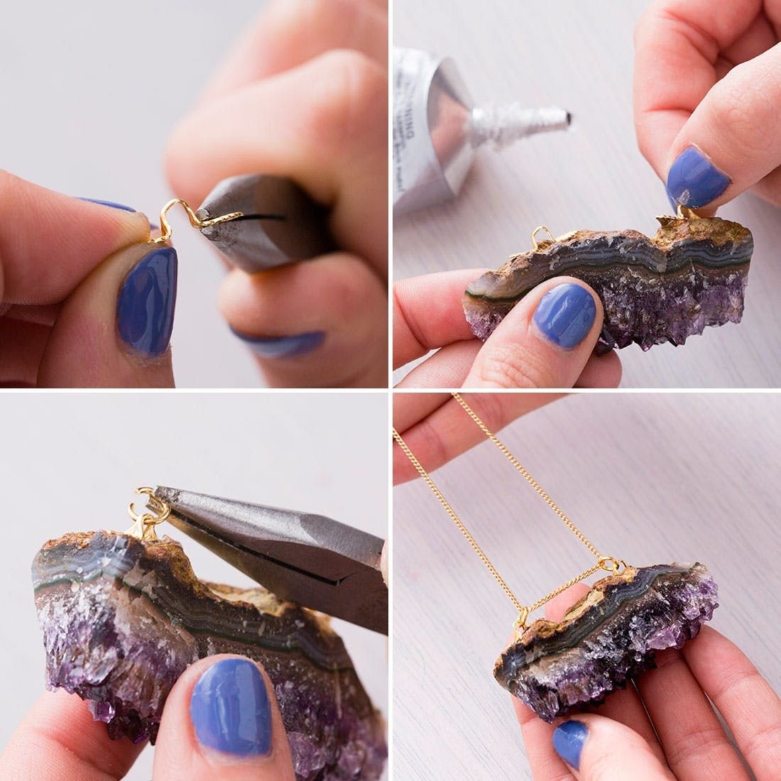 How to Make a Necklace with a Rock