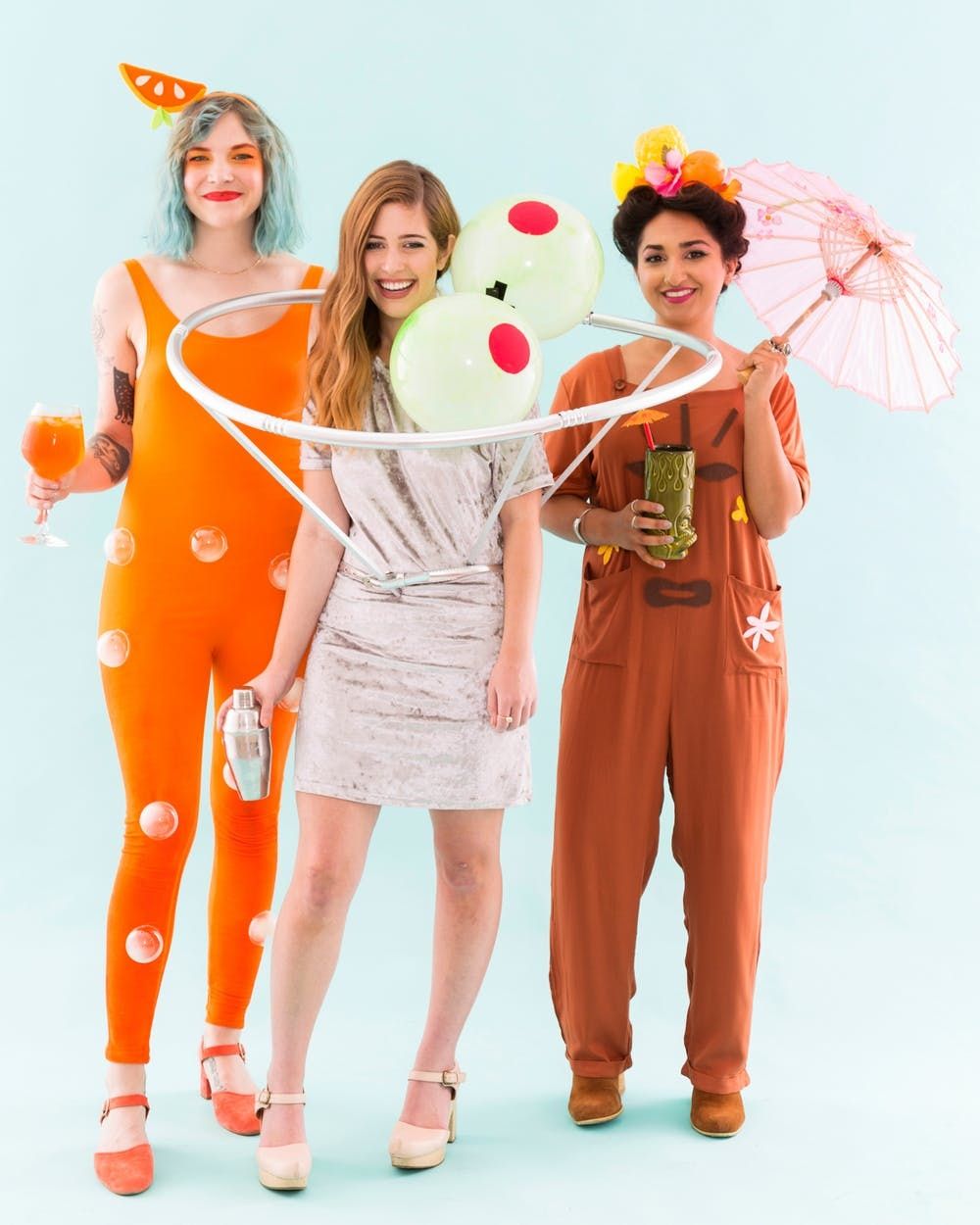 Get Your Drank on in These DIY Cocktail Party Halloween Costumes
