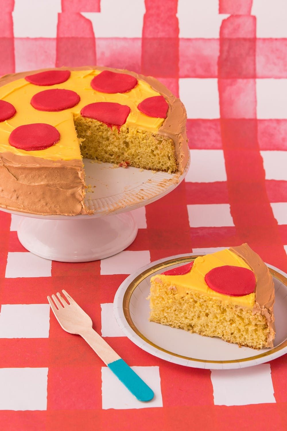 Pizza Layer Cake - Classy Girl Cupcakes