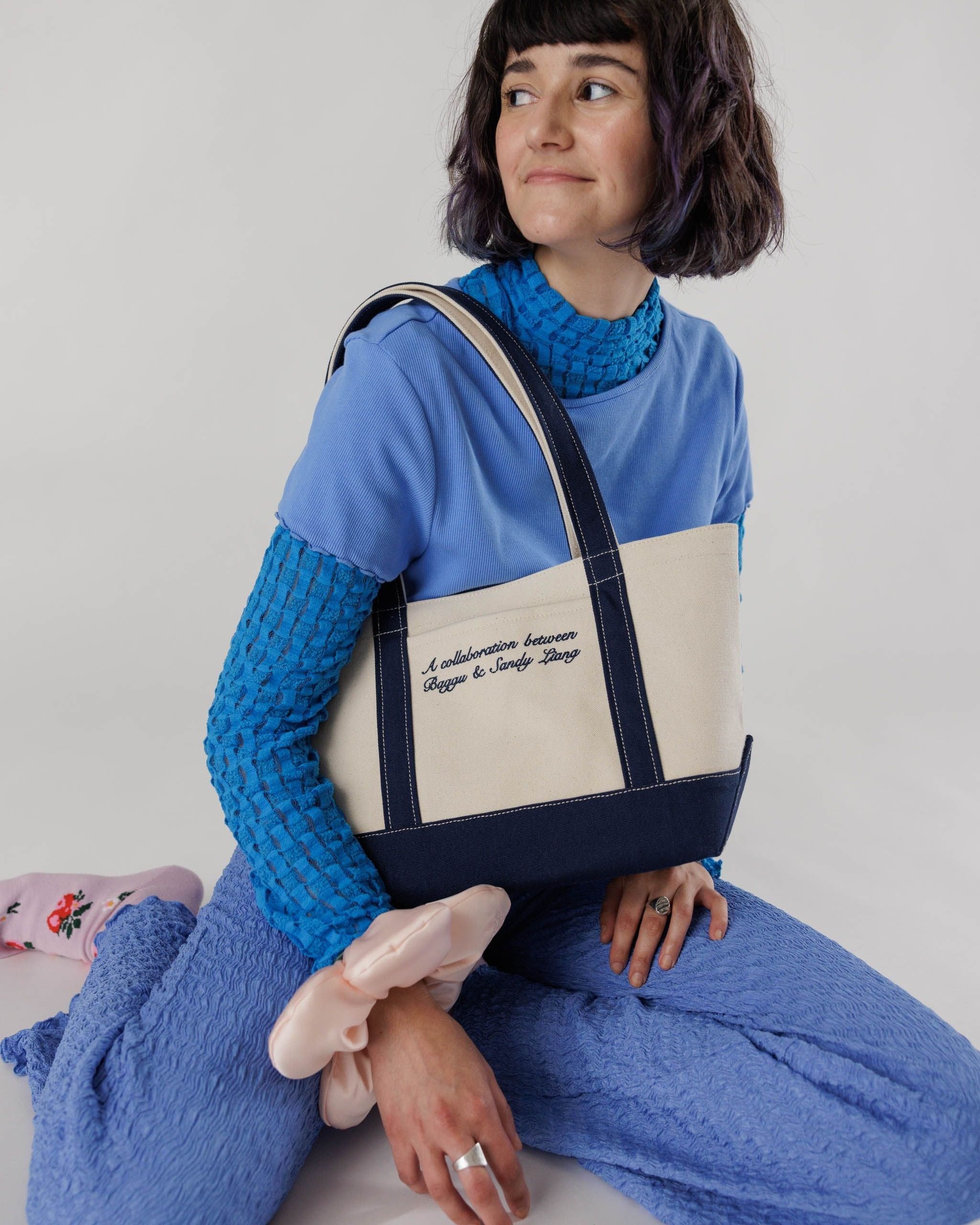 Stay In Your Bag With Baggu x Sandy Liang's Collaboration