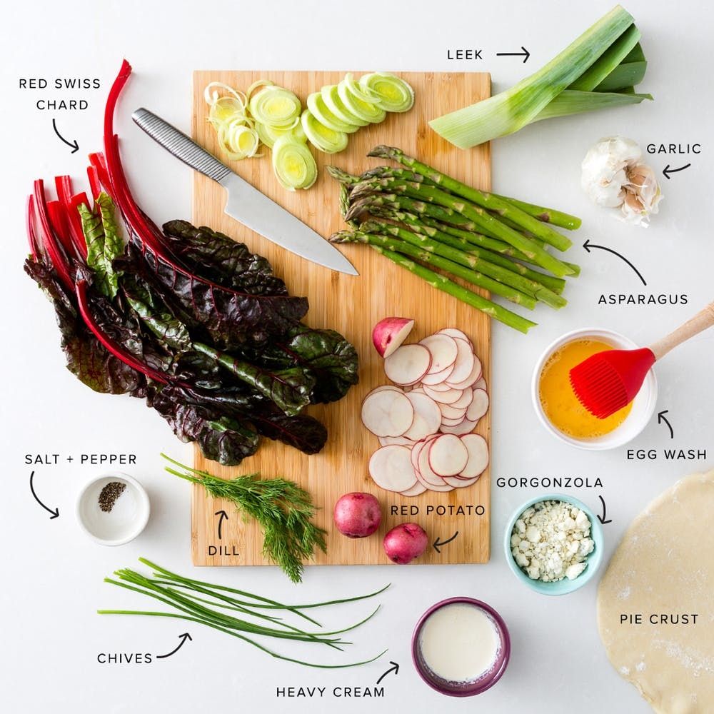 Spring Seasonal Vegetable Galette Hack