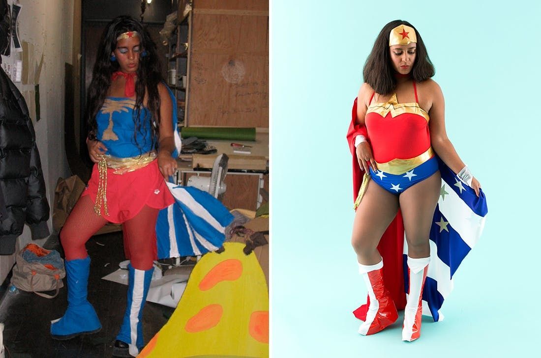 DIY Wonder Woman Costume - Brit + Co