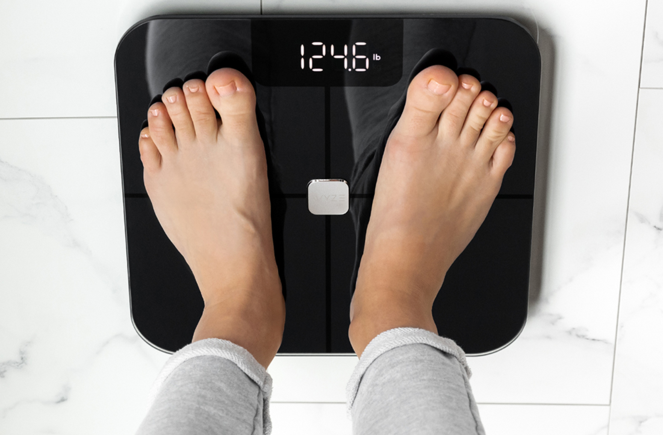 Wyze Scale for Body Weight, Digital Bathroom Scale for Body Fat