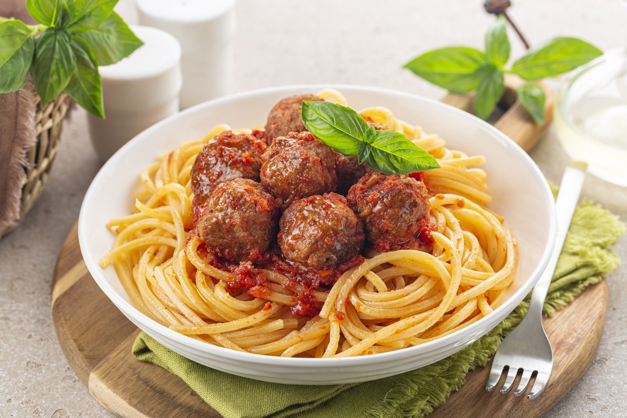 Meatball Master Pasta Food Spaghetti Meatballs Mouse Pad