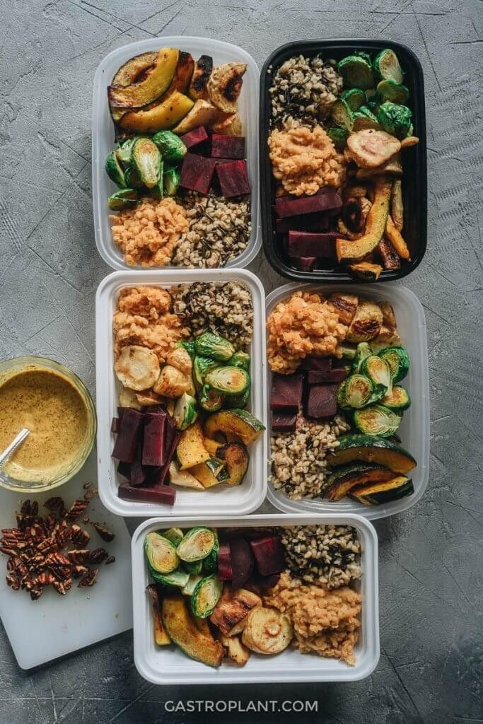 Peanut Butter & Jelly Meal Prep - FeelGoodFoodie