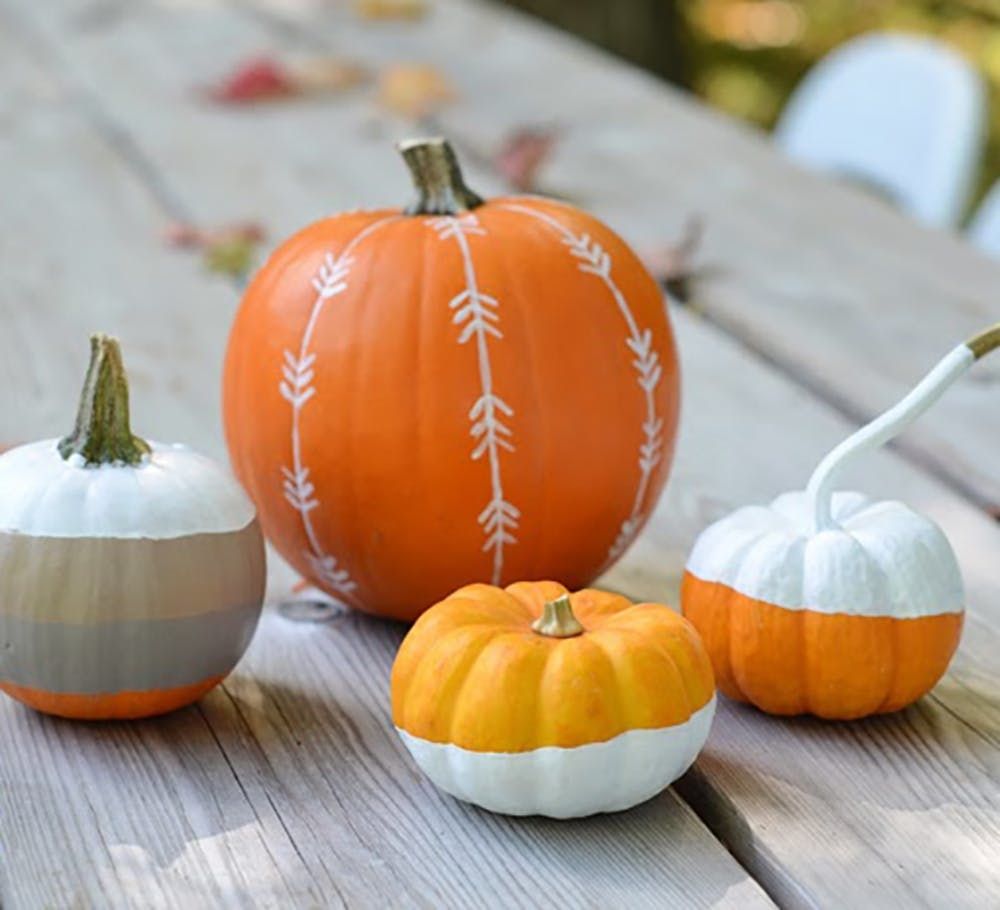 14 Painted Pumpkin Ideas For All Your Leftover Gourds Brit Co