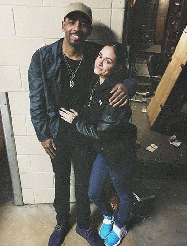 Kyrie irving sales and kehlani