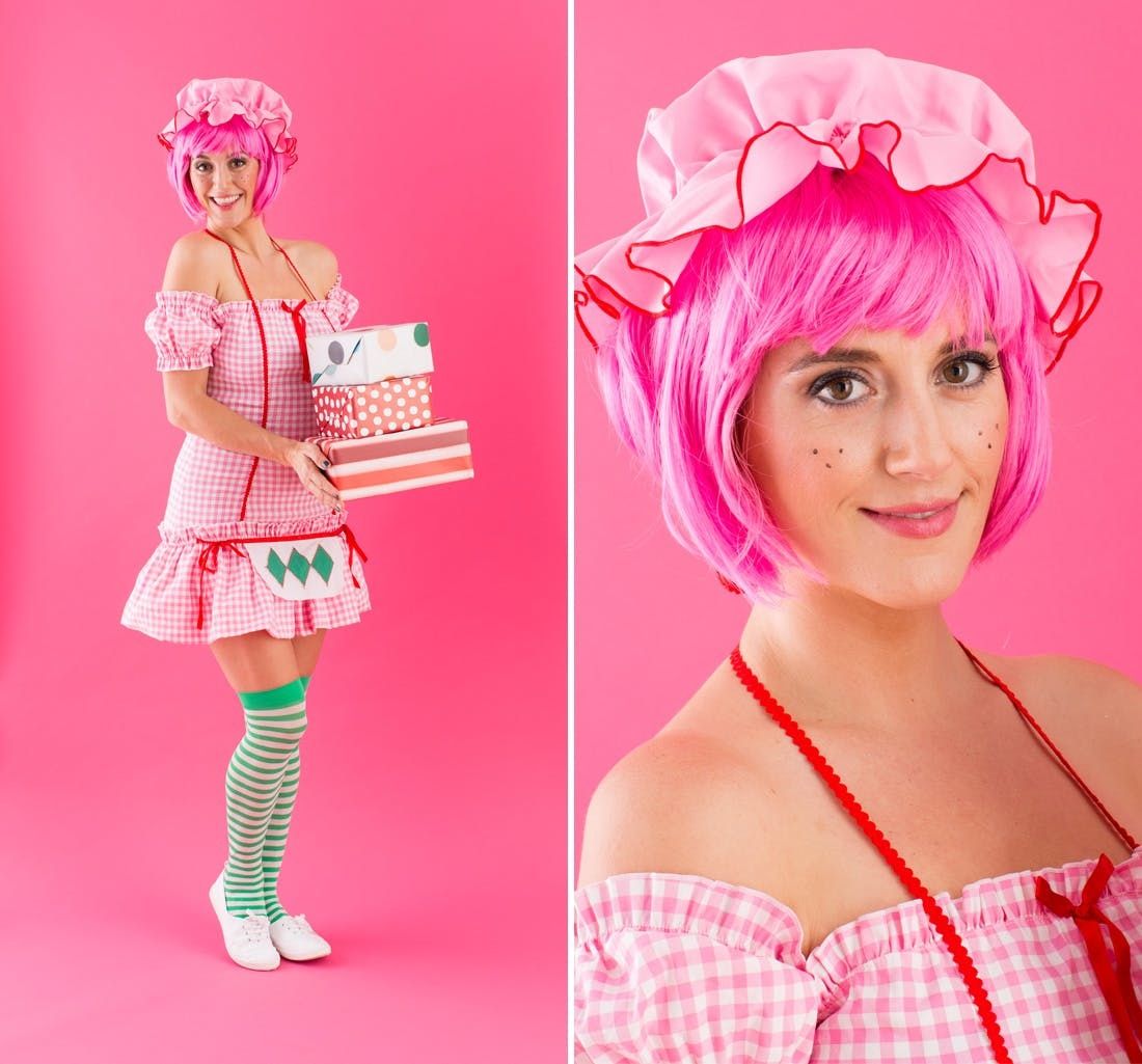 Pink wig clearance outfit