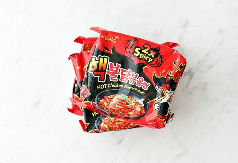 Hot chicken flavor online ramen 2x spicy