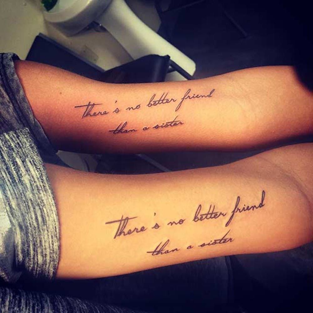 53 meaningful sister tattoos to commemorate your relationship - Legit.ng