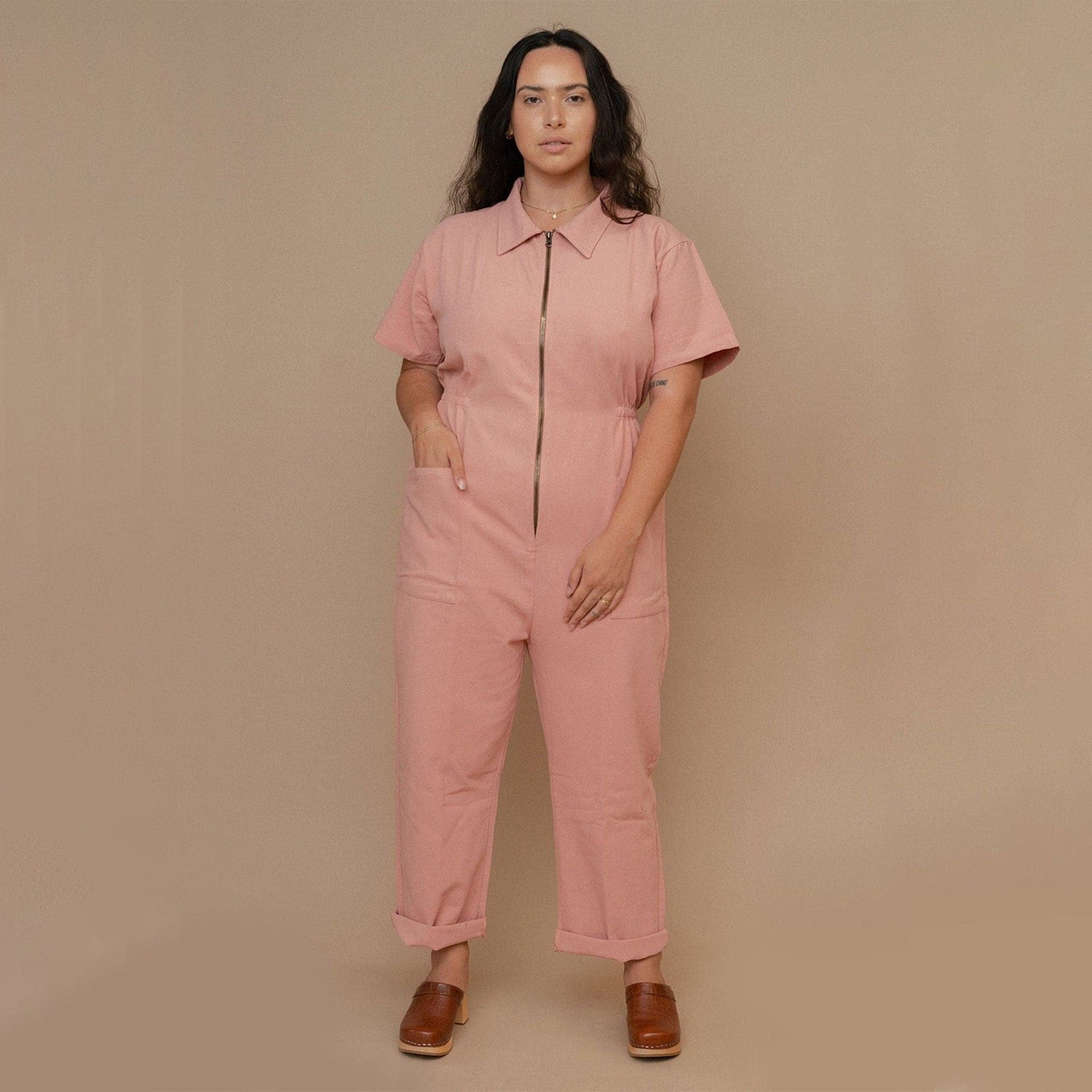 Why I'm Loving the Pink Utility Jumpsuit Trend