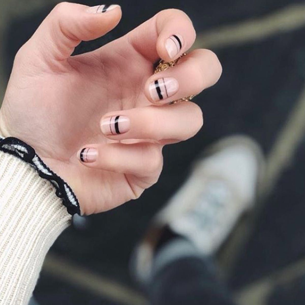 50+ Korean Minimalist Nail Art Designs You Can DIY at Home | Nail art  designs, Minimalist nail art, Nail art