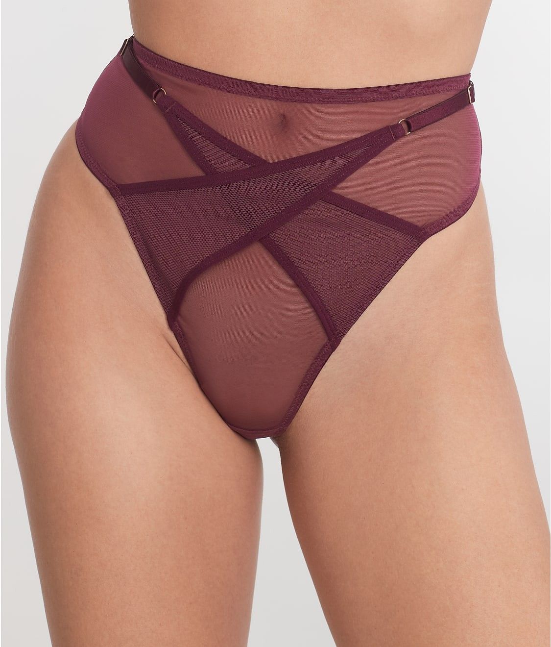 New Torrid Red Satin Bow Cutout Cheeky Valentines Day Panty