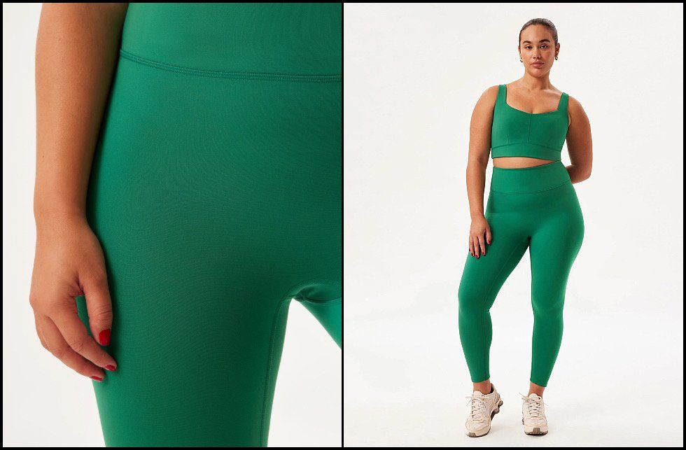 Fuel your workout intensity with the Cosmolle Seamless Crossover Leggi