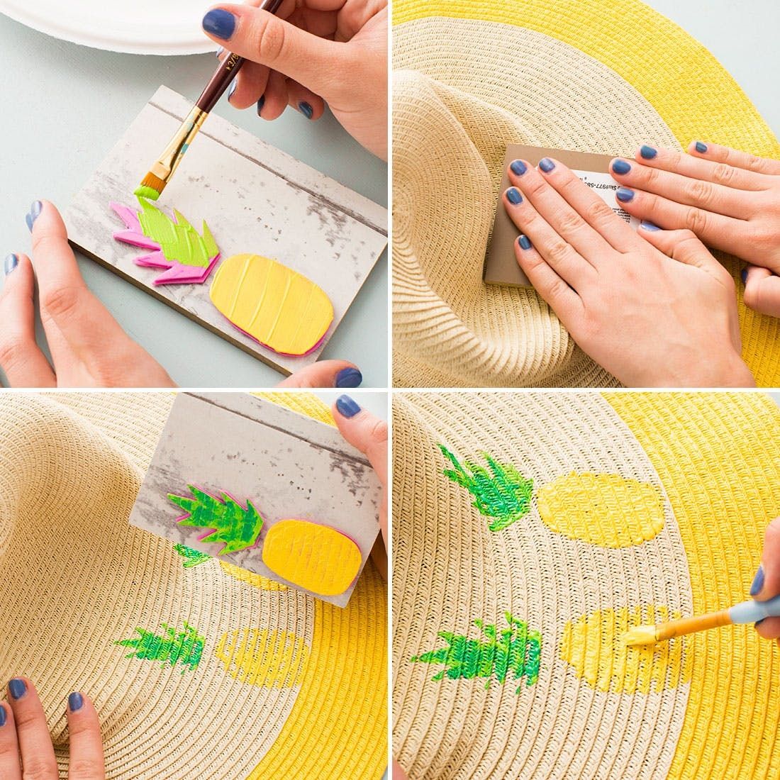 Beach Hat DIY Hacks For Summer - Brit + Co