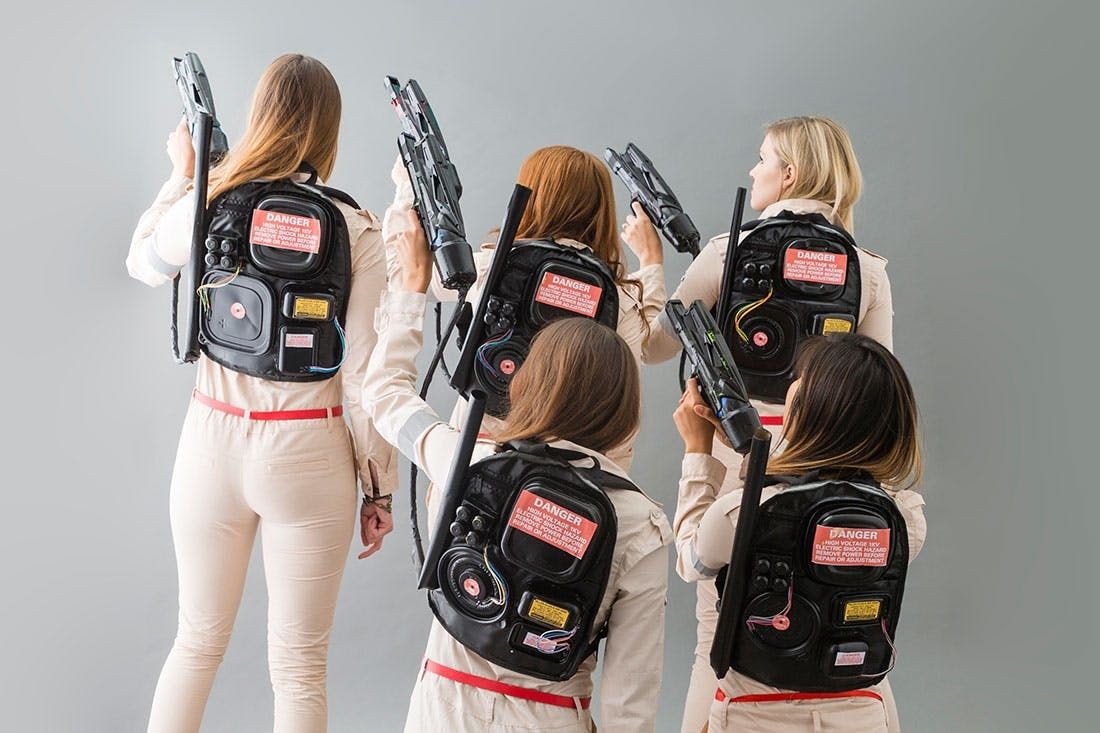 DIY Ghostbuster Costume For Your Friend Group - Brit + Co