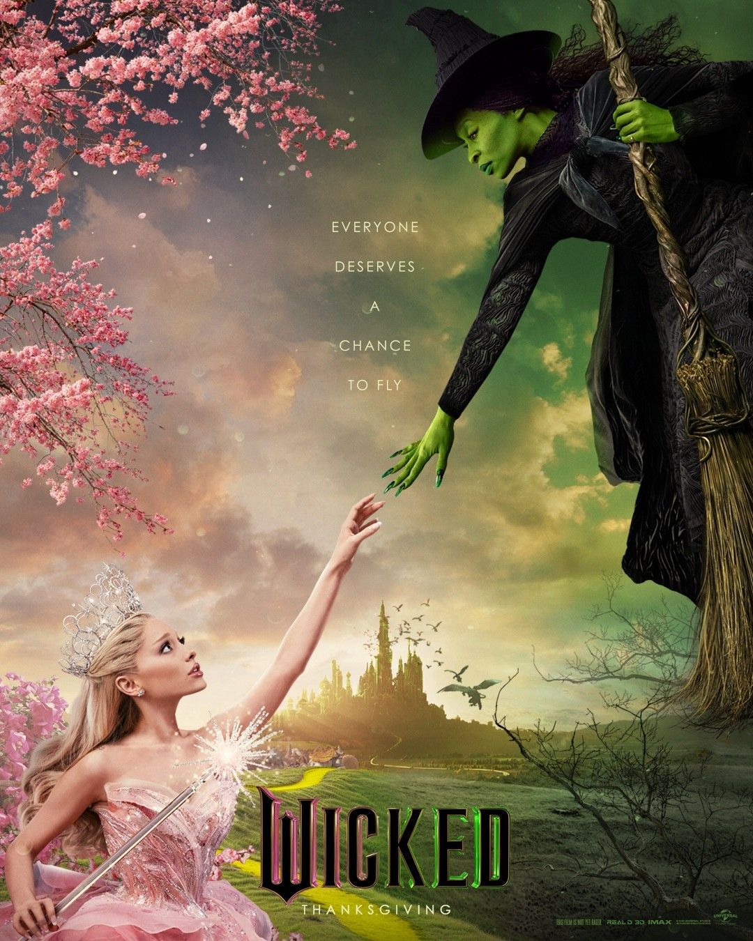 Ariana Grande & Cynthia Erivo Wicked In Theaters Early - Brit + Co