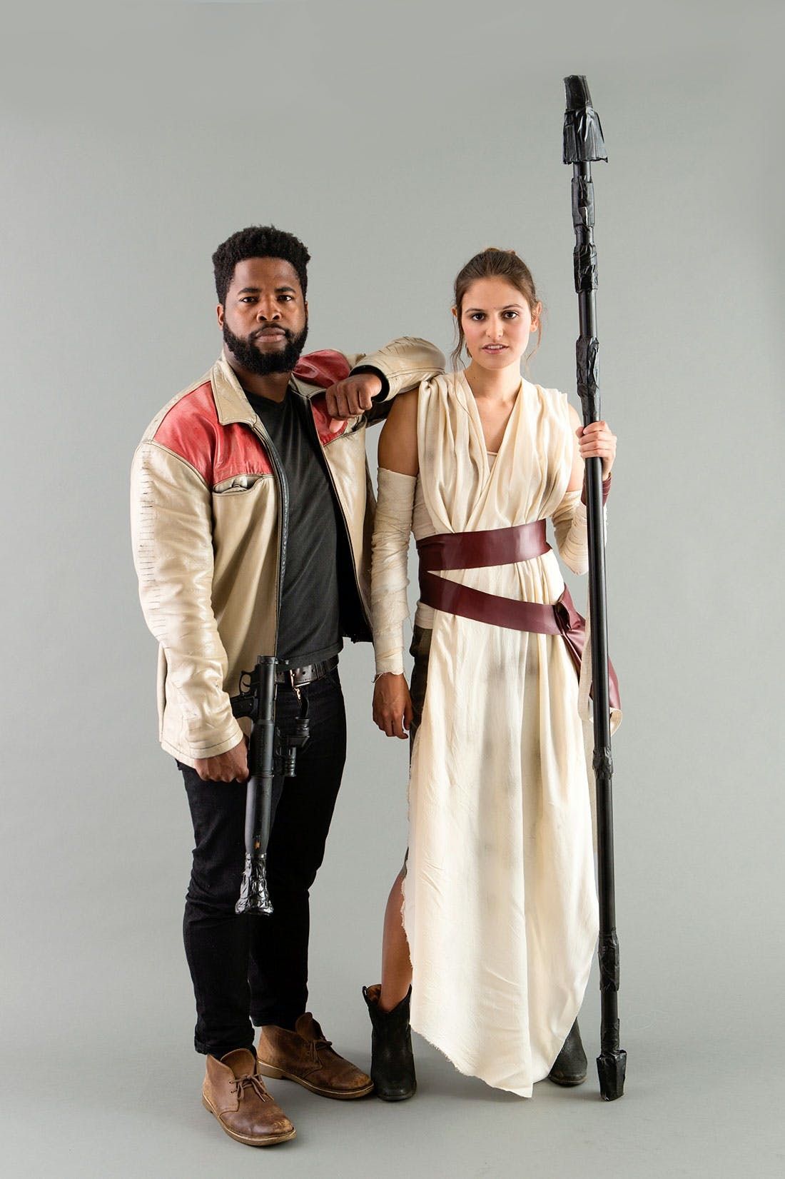 Unlock Adventure Star Wars Finn Rey Costumes Brit Co