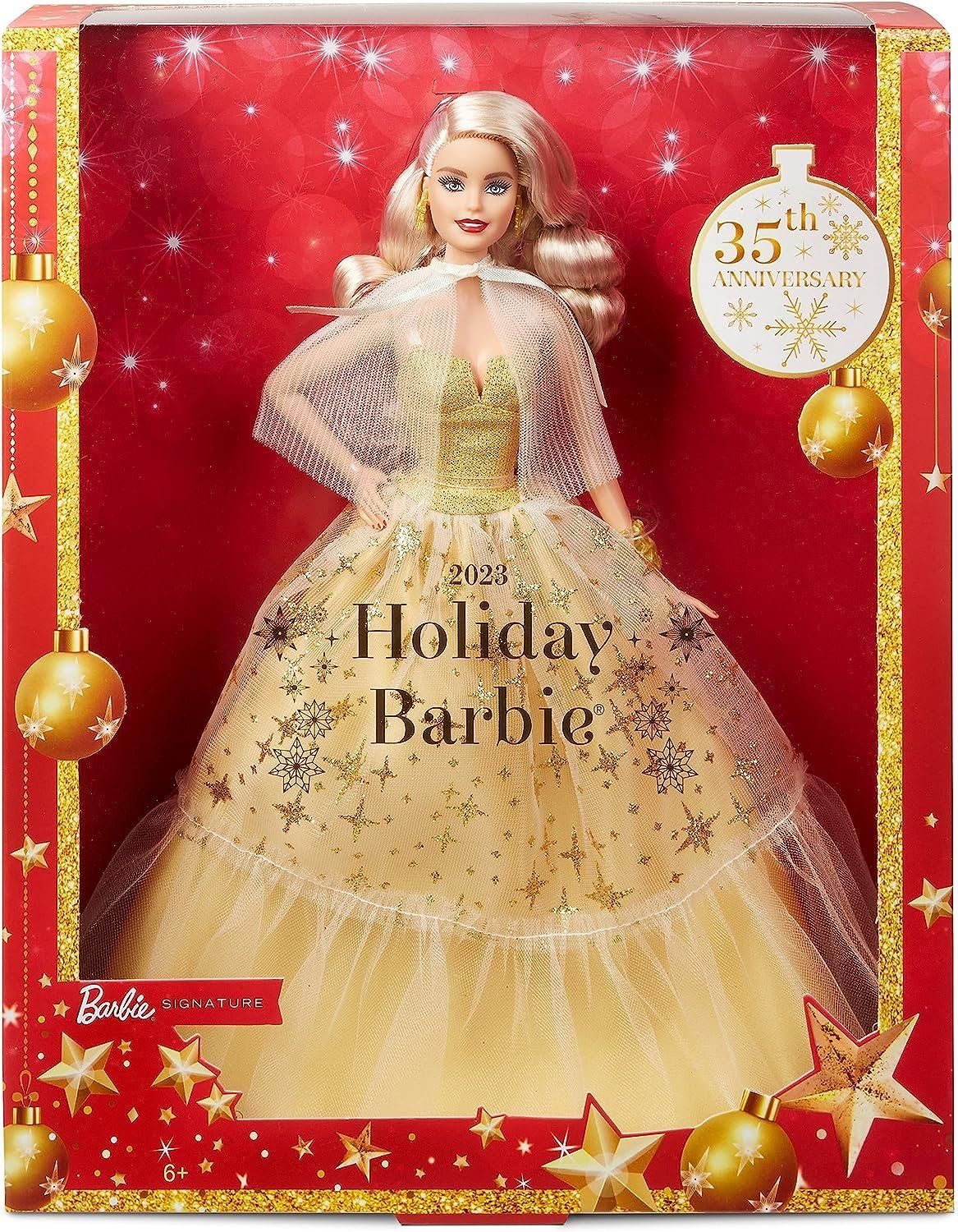 Old holiday barbies worth online