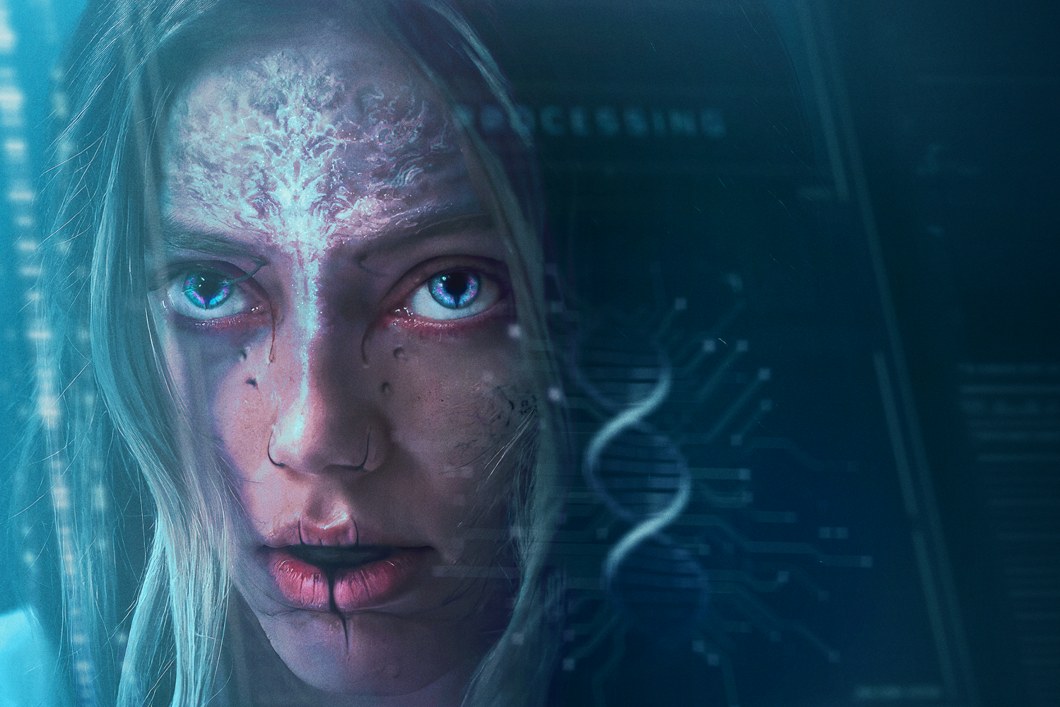 A still from The Fix showing lead actress, Grace van Dien.