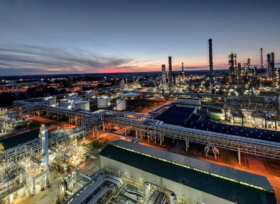 Figure 1: PKN ORLEN\u2019s production plant in Plock, Poland