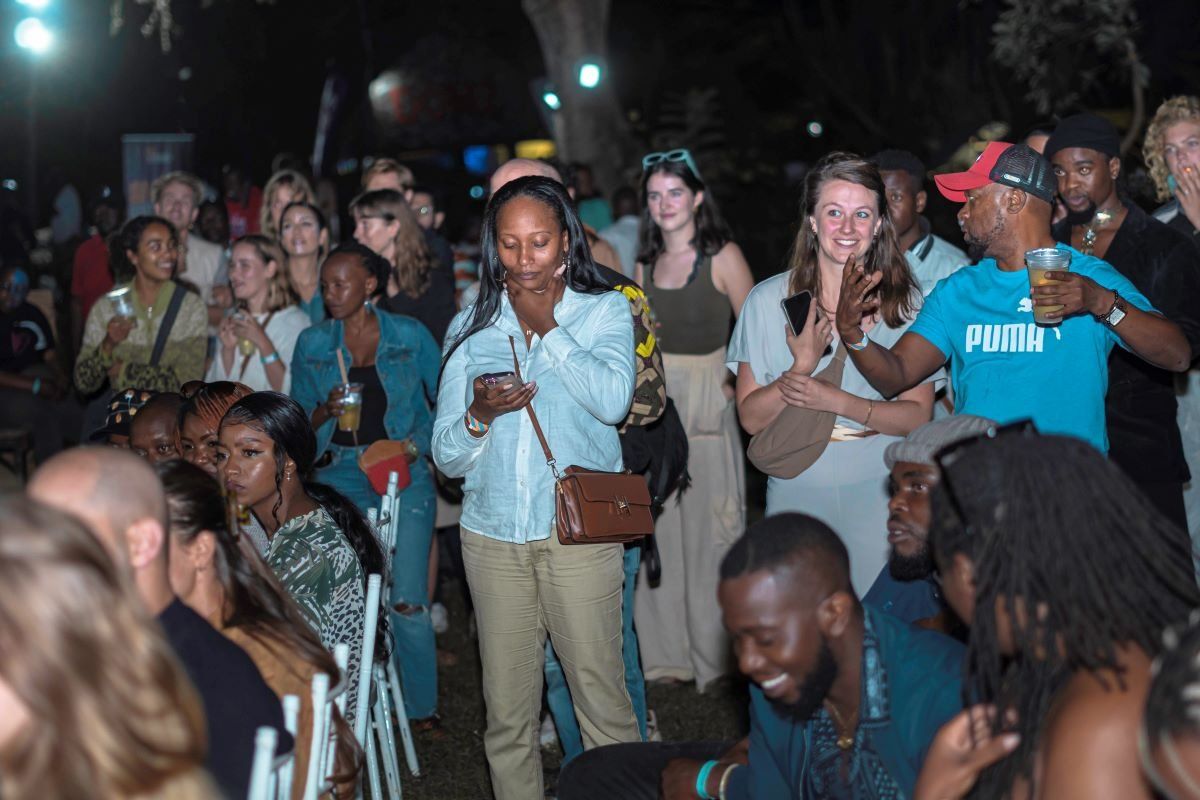 A photo of attendees at the Zomba City Festival.