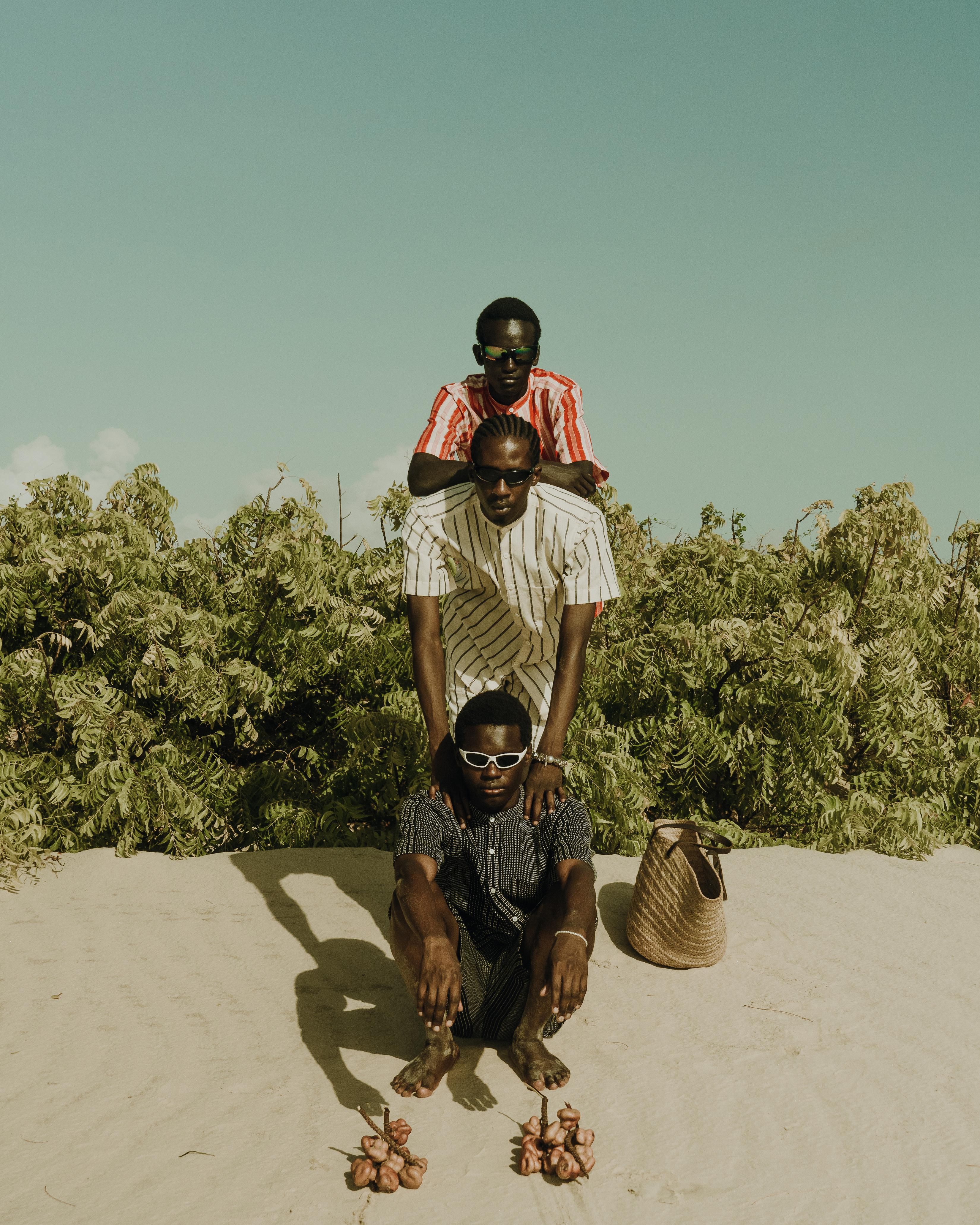 An image of 3 models wearing Ikeno clothing