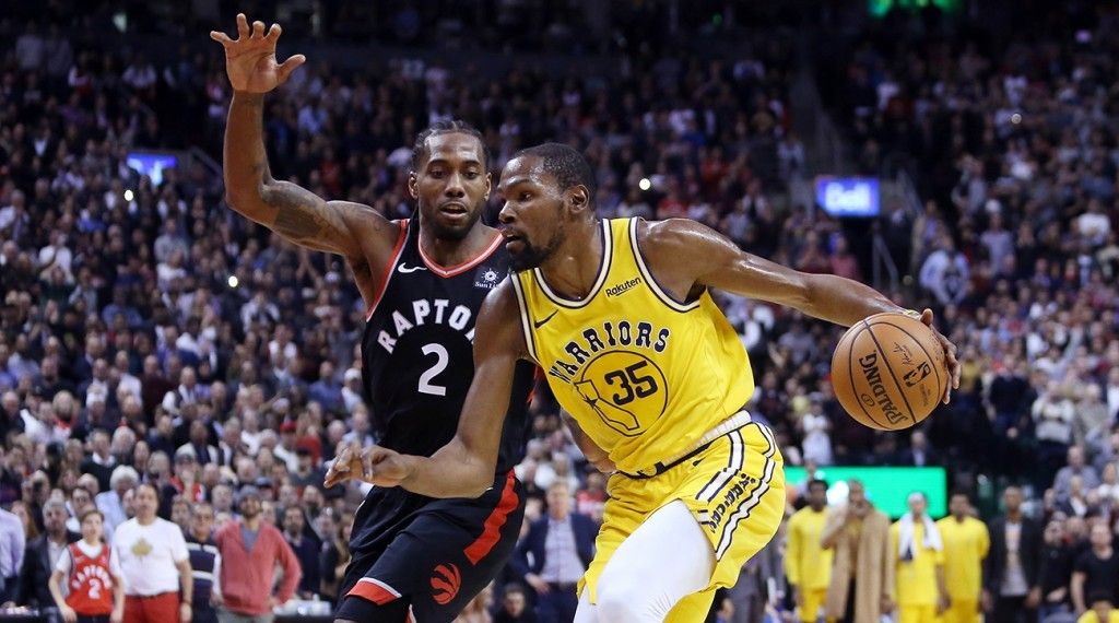kevin durant kawhi leonard raptors warriors inling 1