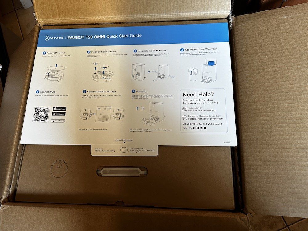 Set mapping in the Ecovacs app - Gearbrain