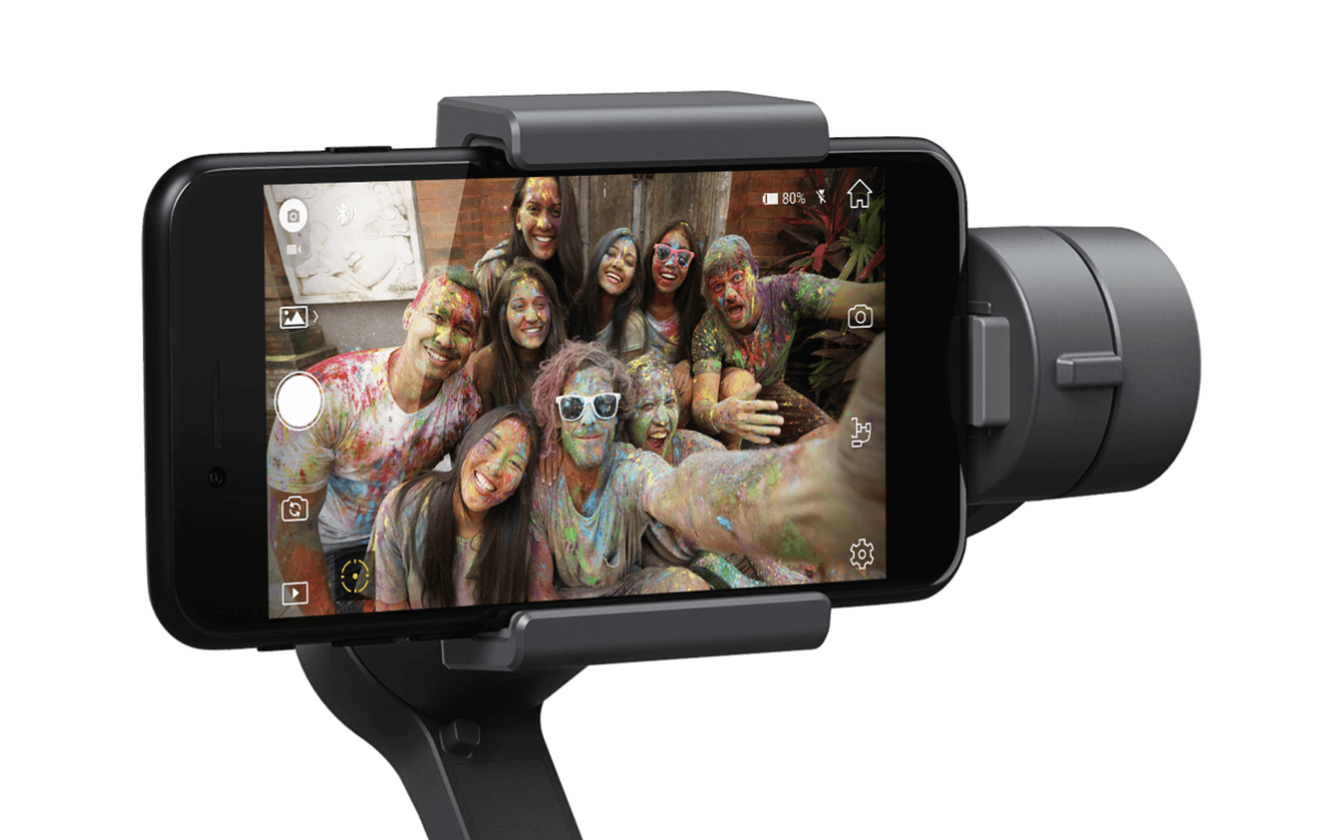 DJI Osmo Mobile 2 phone gimbal creates super smooth video
