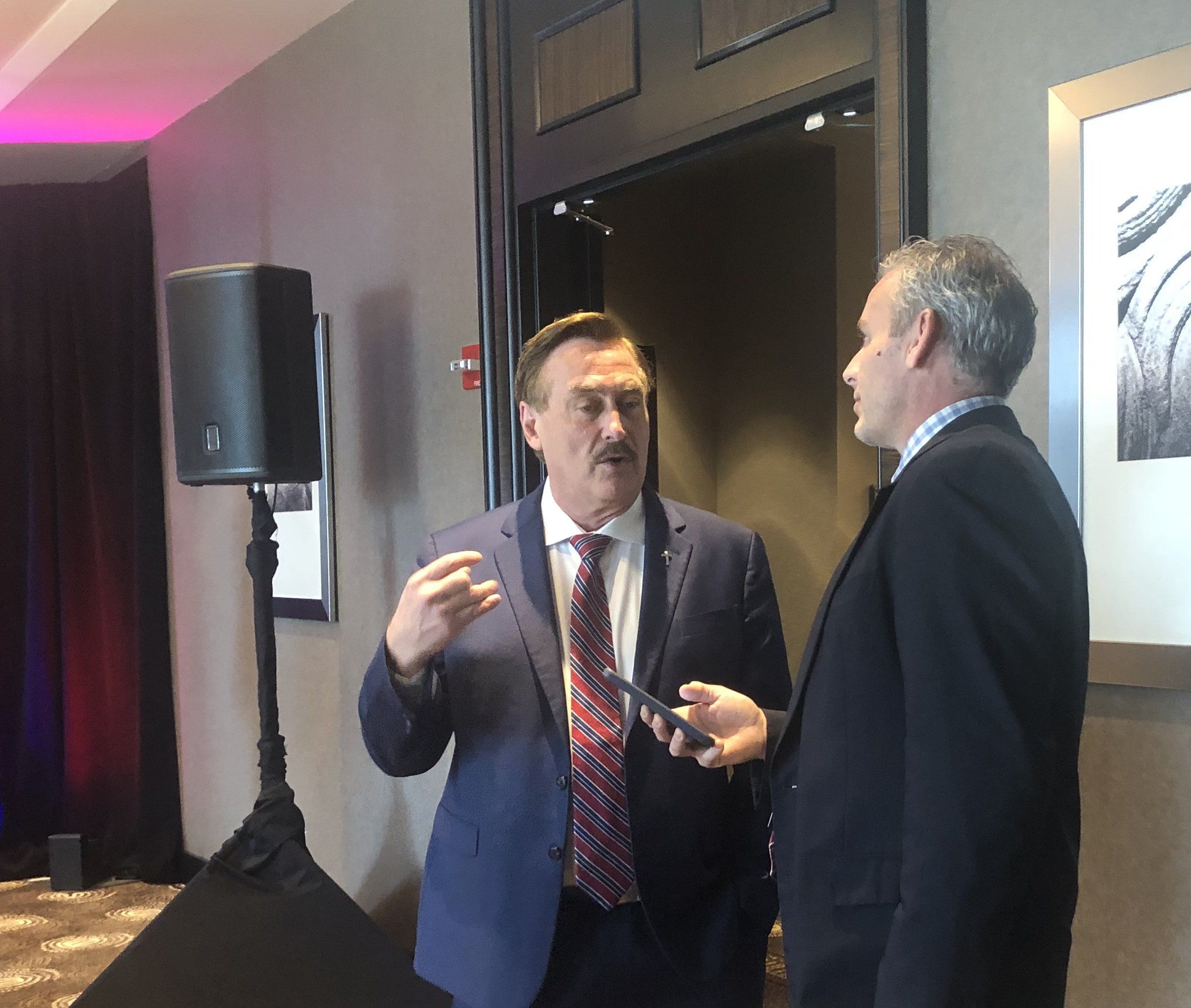 Mike Lindell in Chicago