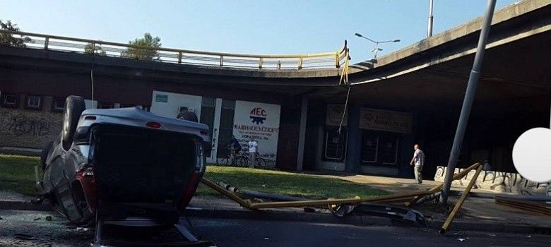 Aksident ne Autokomande te Shk